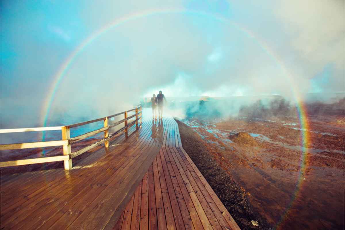 Zona geot&eacute;rmica en la pen&iacute;nsula de Reykjanes