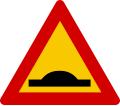 Bump ahead sign