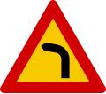 Dangerous curve to the left