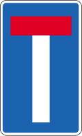 Dead end sign