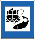 sign for sea fishing