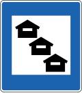 Vacation houses info sign
