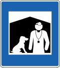 Veterinarian road sign