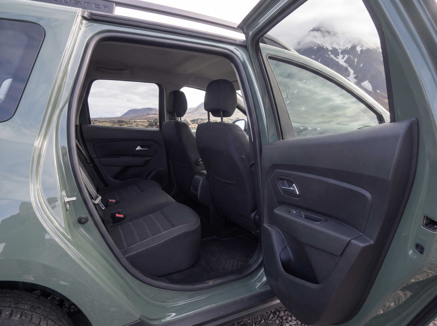 Dacia Duster. A dependable rental vehicle in Iceland designed to handle off-road driving and gravel roads, suitable for exploring remote areas and Icelandic weather conditions.