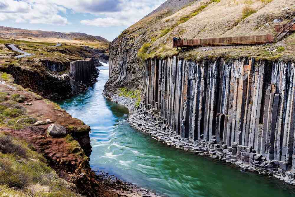 Colonnes et Orgues Basaltiques en Islande