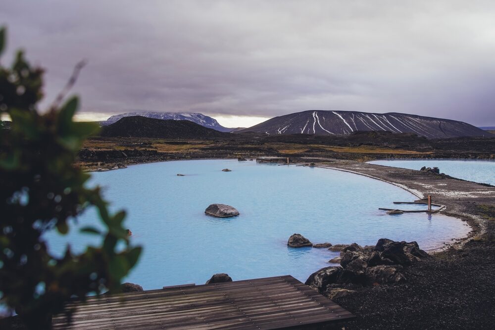 Les bains naturels de Myvatn: Cascade et sources chaudes